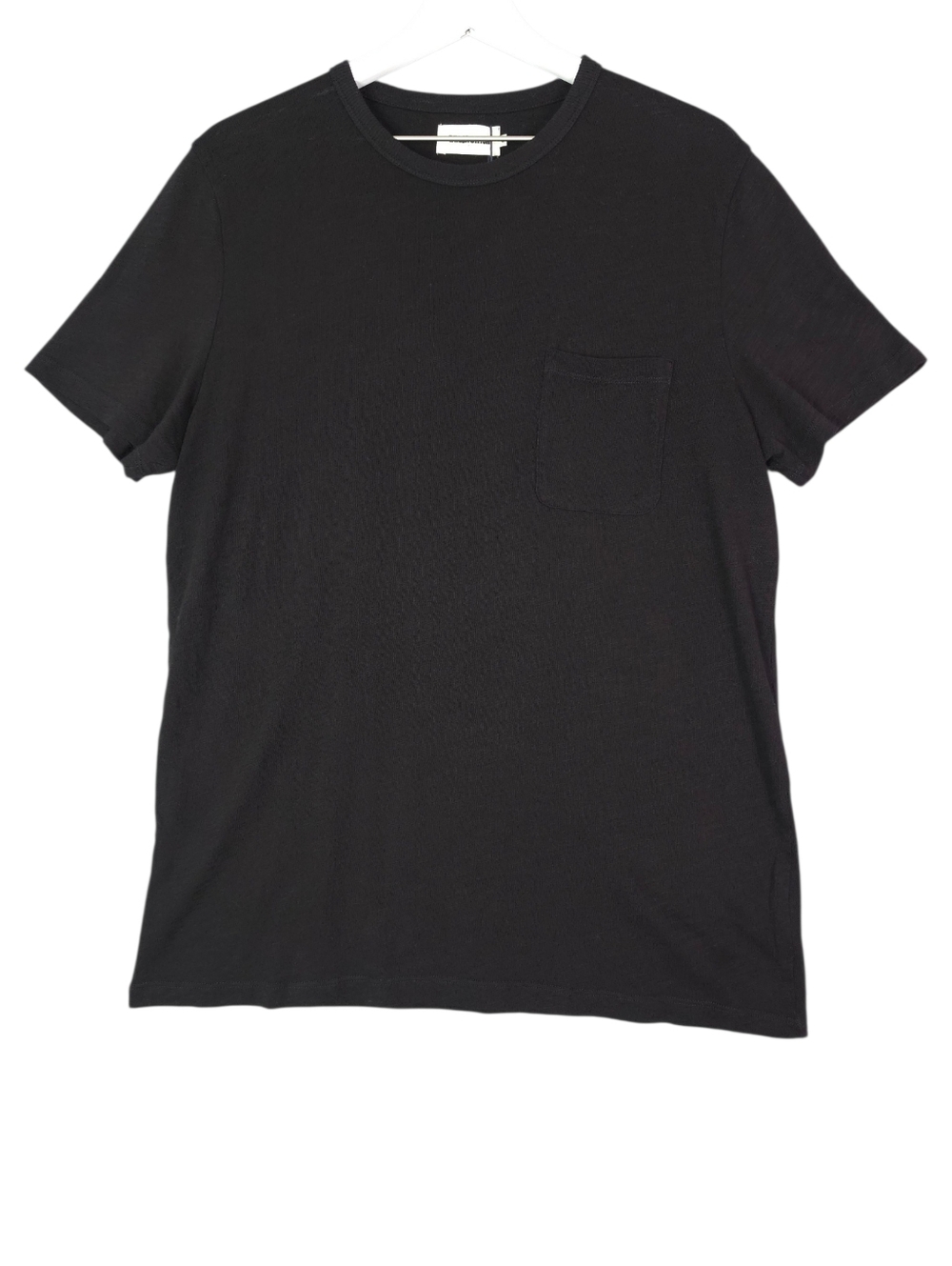 Taylor Stitch The Organic Cotton Crew Tee In Black Indigo